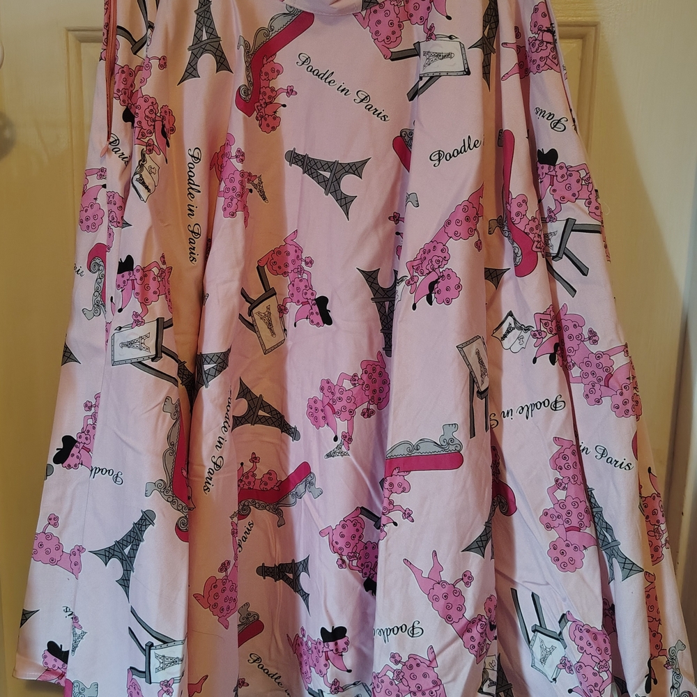 Tatyana Pink Parisian Skater Skirt